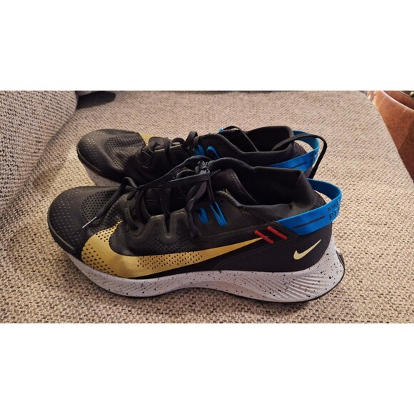 Nike Pegasus Trail 2 Running Athletic Shoes Black Dark Sulfur CK4305 Men Sz 11.5 main image 7